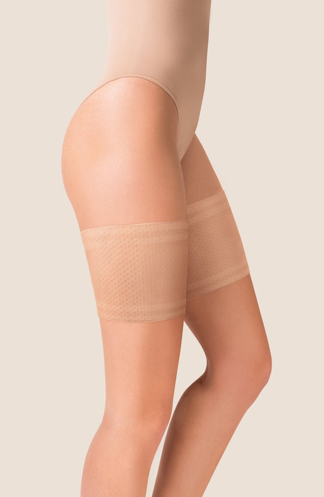 Gabriella Mesh Thigh Band 511 Beige - My Lingerie Obsession 