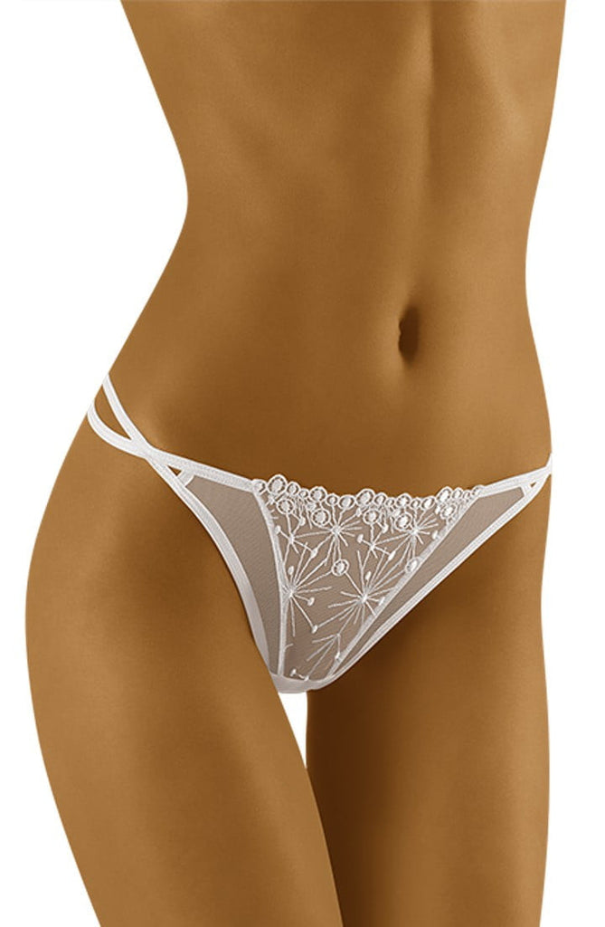 Wolbar Maracca White Thong - My Lingerie Obsession 