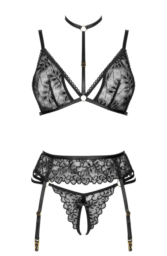 Beauty Night Noemi Lingerie Set Black BN6700 - My Lingerie Obsession 