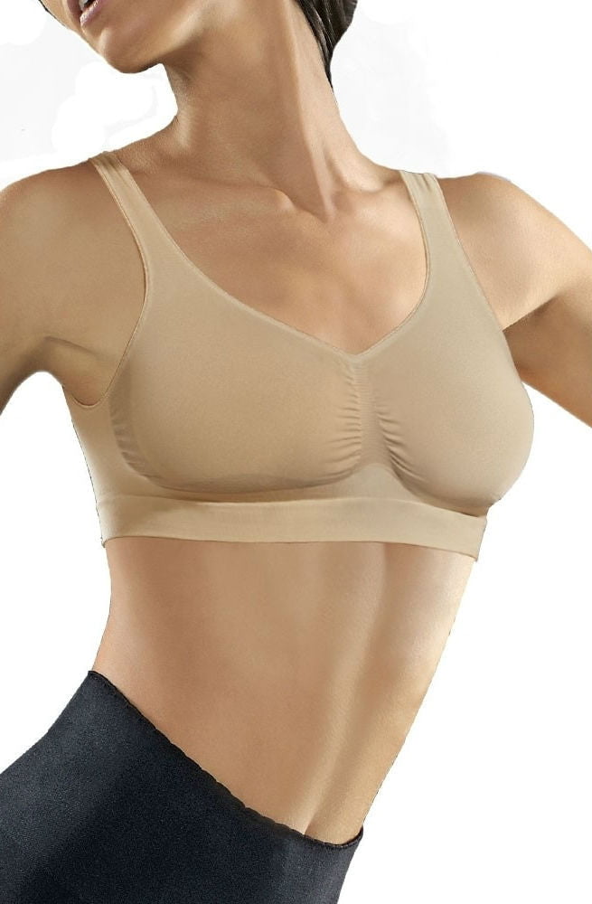 Control Body 110621 Medium Compression Push Up Bra Skin - My Lingerie Obsession 