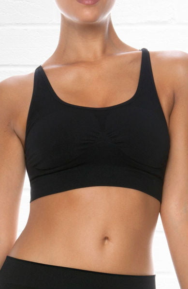 Control Body 110705 Sports Bra Nero - My Lingerie Obsession 