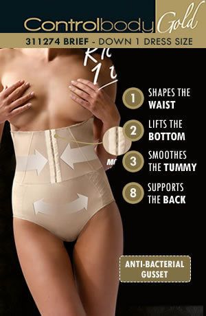 Control Body 311274 Corset Shaping Brief Skin - My Lingerie Obsession 