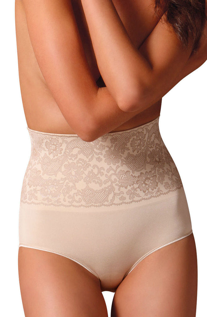 Control Body 311572 Shaping Brief With Screen Print Lace Skin - My Lingerie Obsession 