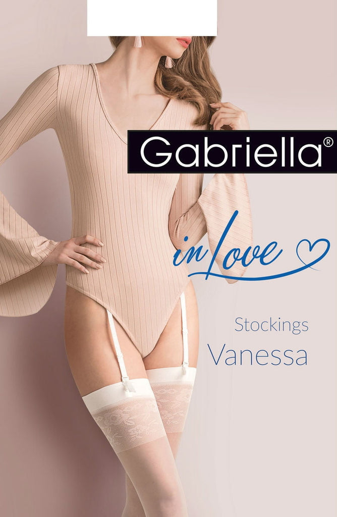 Gabriella Calze Vanessa Champagne - My Lingerie Obsession 