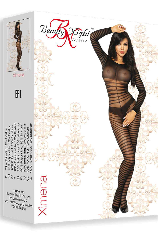 Beauty Night BN6583 Ximena Bodystocking - My Lingerie Obsession 