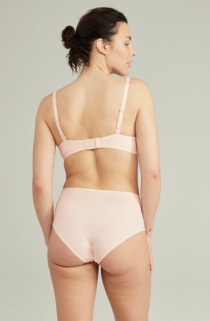 The Second Skin Stretch Easy Does It Bralette Blush Pink - My Lingerie Obsession 