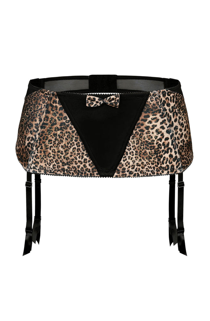 Roza Zoje Suspender Belt Black - My Lingerie Obsession 