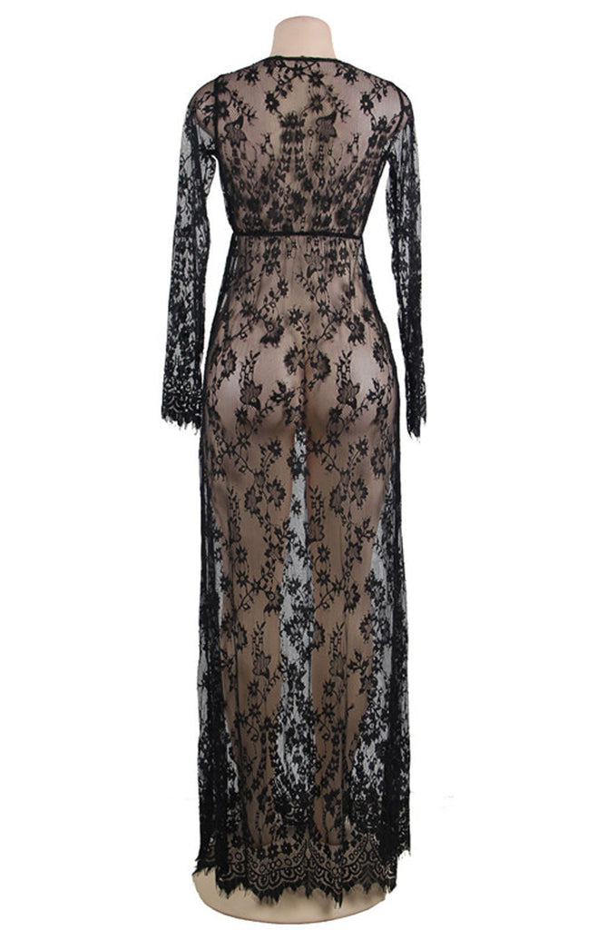 YesX YX826 Long Gown & Thong - My Lingerie Obsession 