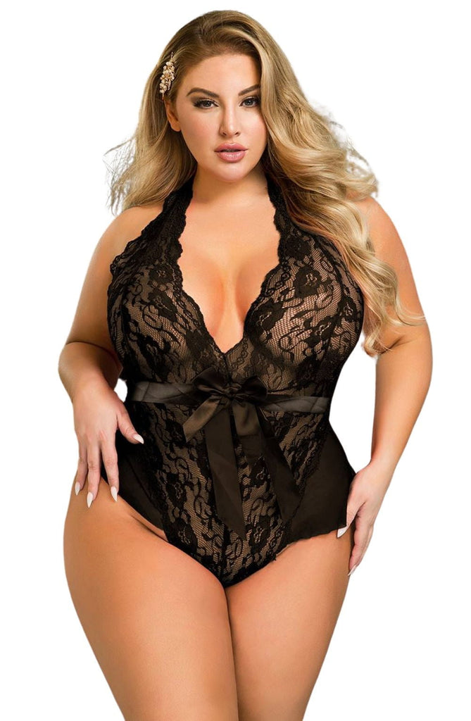 YesX YX857 Black Teddy - My Lingerie Obsession 