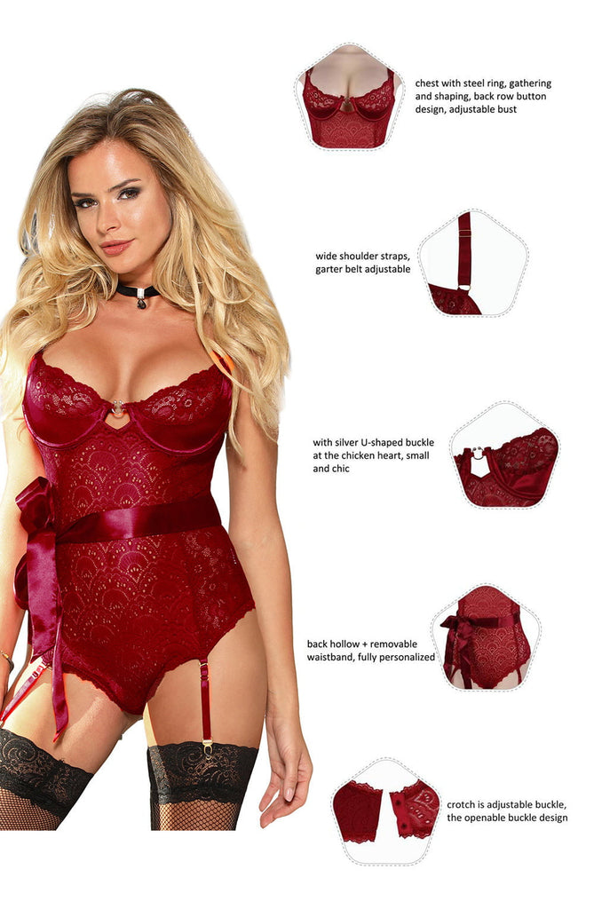 YesX YX951 Red Body - My Lingerie Obsession 