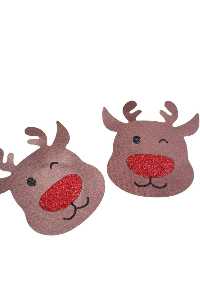 YesX YX960 Brown/Red Reindeer Nipple Covers - My Lingerie Obsession 