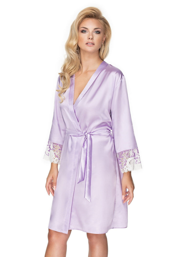 Irall Andromeda Dressing Gown Lavender - My Lingerie Obsession 