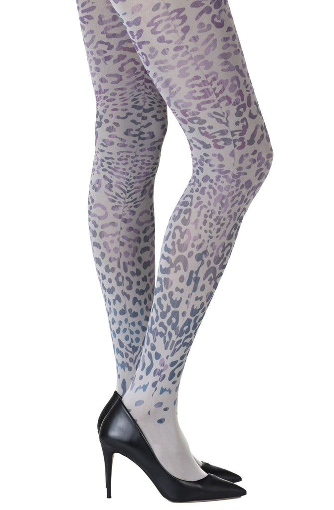 Zohara "You're An Animal" Grey Tights - My Lingerie Obsession 