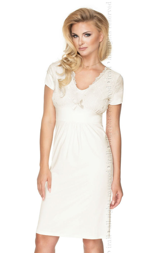 Irall Gia Cream Nightdress - My Lingerie Obsession 