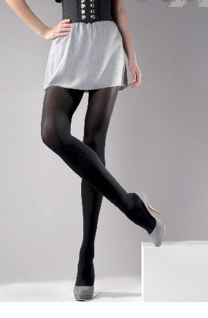 Gabriella Classic Microfibre 60 Tights Black - My Lingerie Obsession 