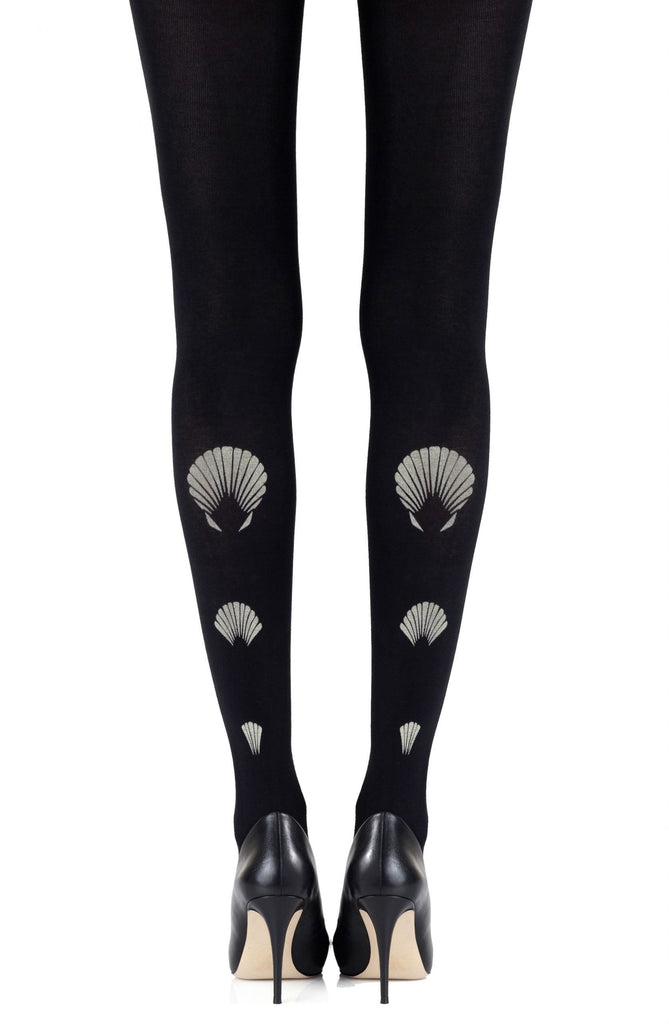 Zohara "What The Shell" Black Tights - My Lingerie Obsession 