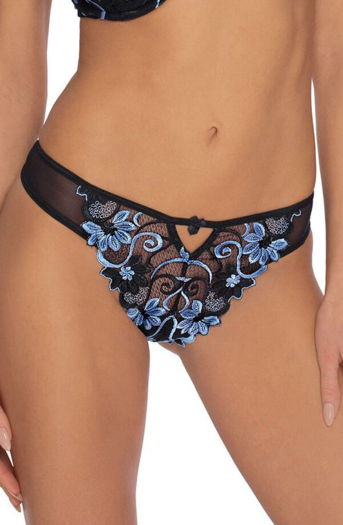 Roza Florence Blue Thong - My Lingerie Obsession 