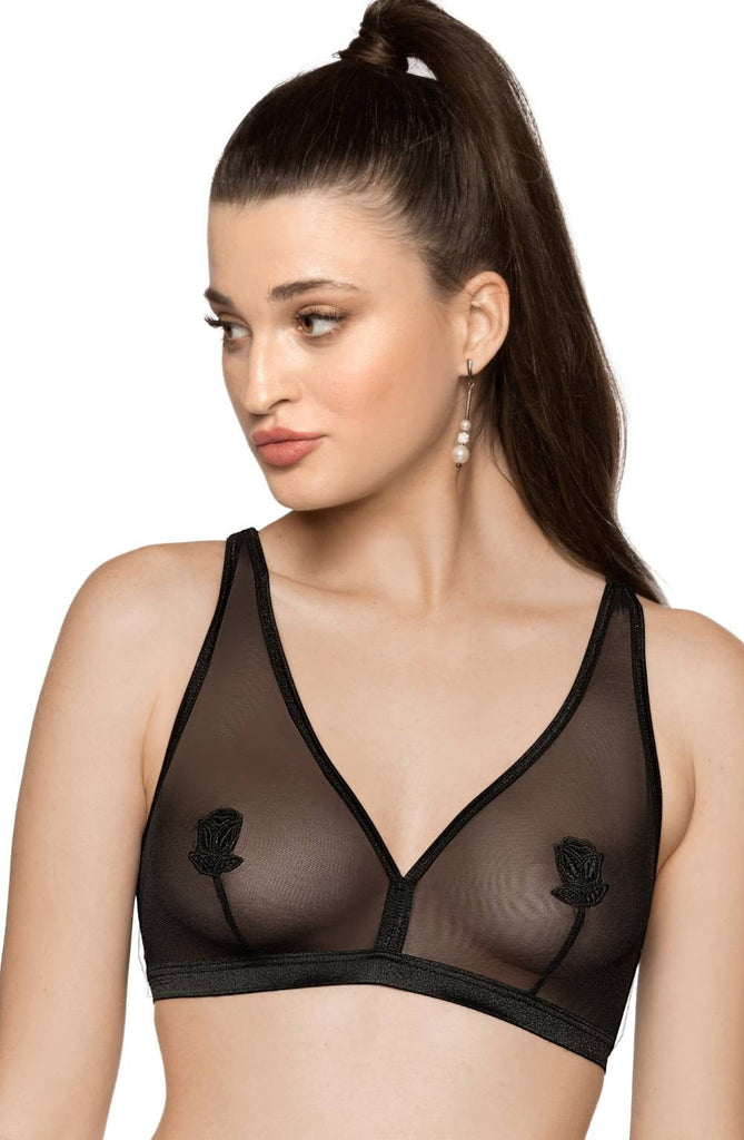 Roza Lisbet Black Soft Cup BRA - My Lingerie Obsession 