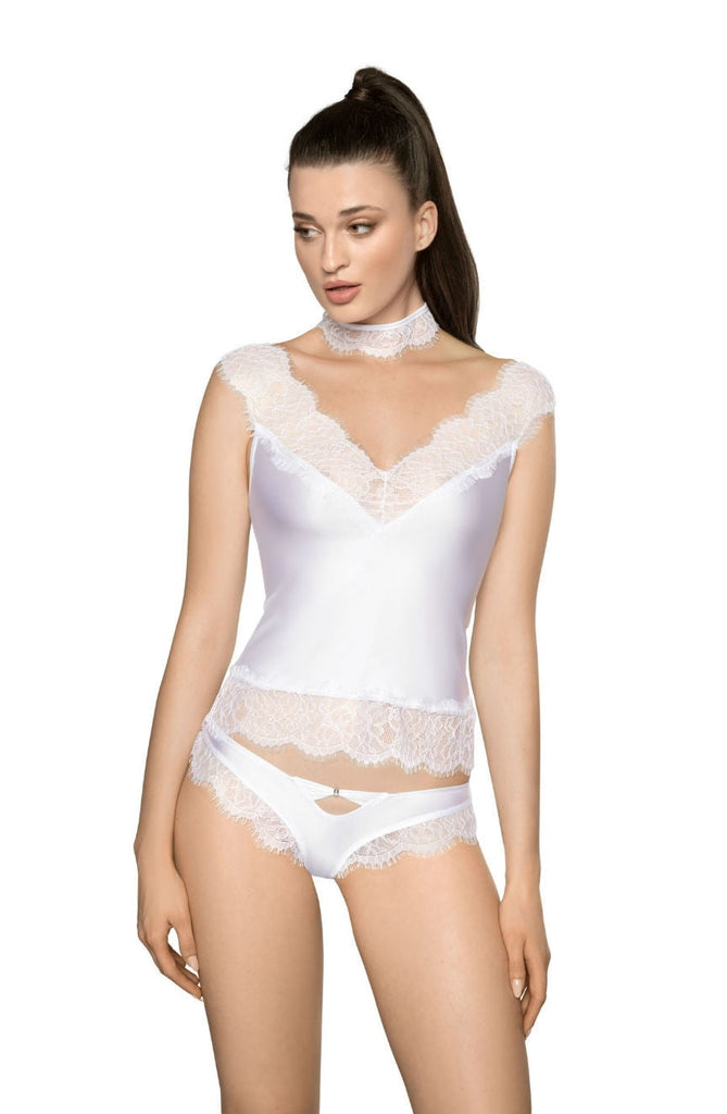 Roza Sija White Shirt - My Lingerie Obsession 