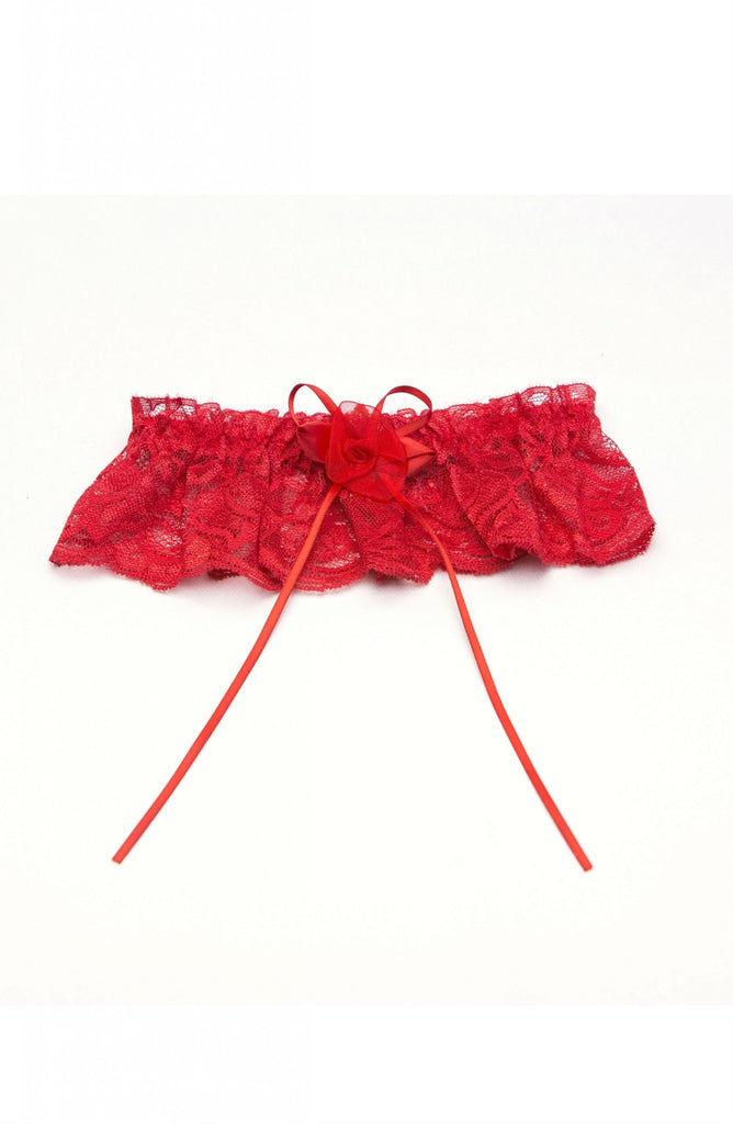 Shirley of Hollywood 18 Garter Red - My Lingerie Obsession 