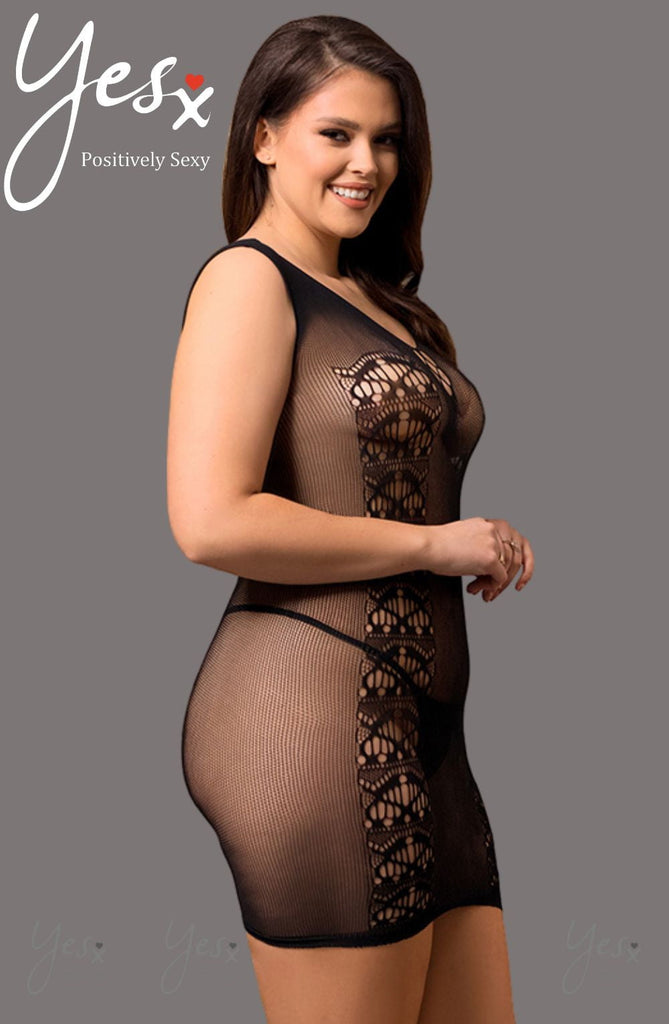 YesX YX820Q Plus size Dress - My Lingerie Obsession 