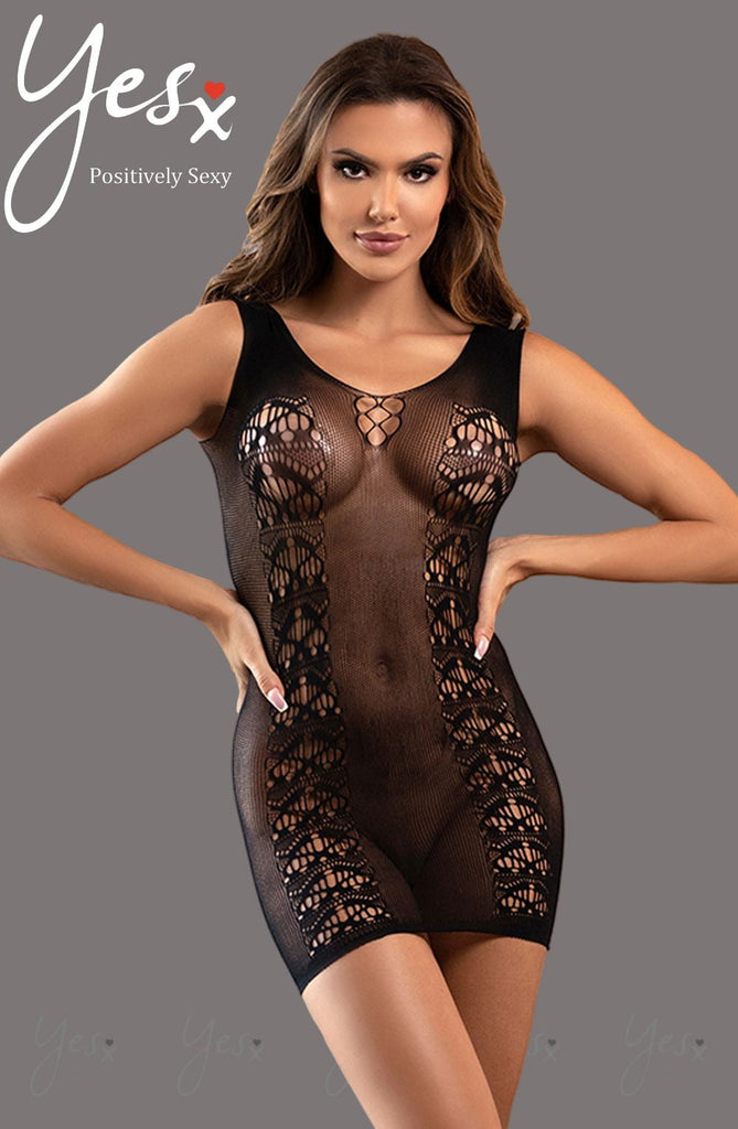 YesX YX820 Dress Black - My Lingerie Obsession 